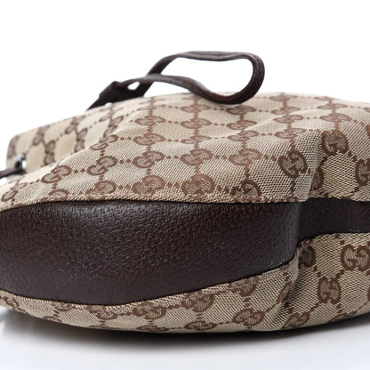 Gucci Monogram Drawstring Hobo Dark Brown 6 of 11