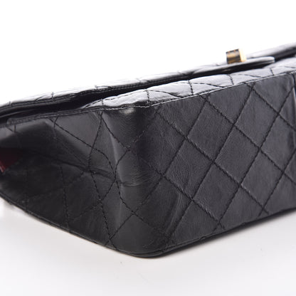 Chanel Aged Calfskin Quilted 2.55 Reissue 226 Flap Black 9 of 10