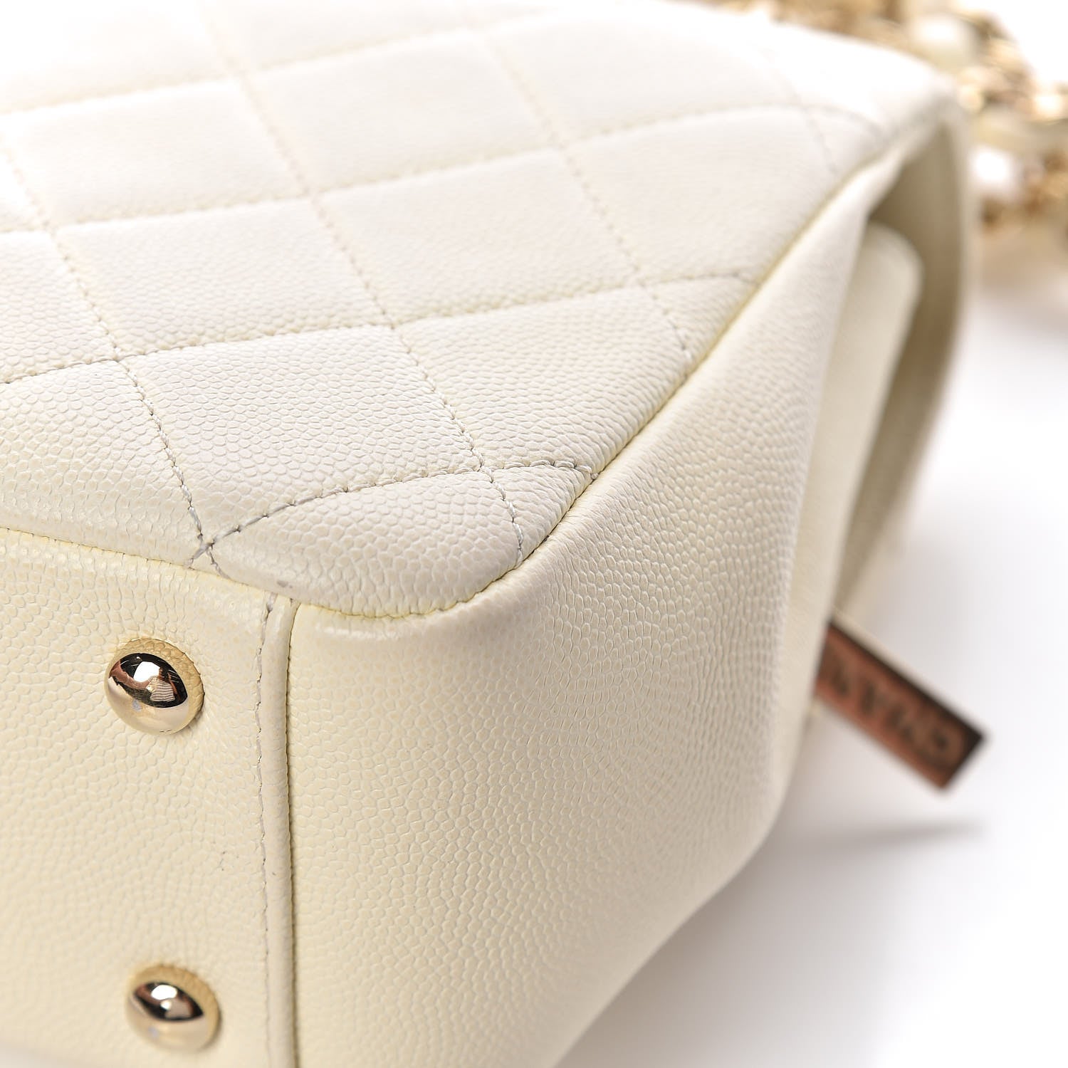 Chanel Caviar Quilted Medium Business Affinity Flap Ivory 14 of 16