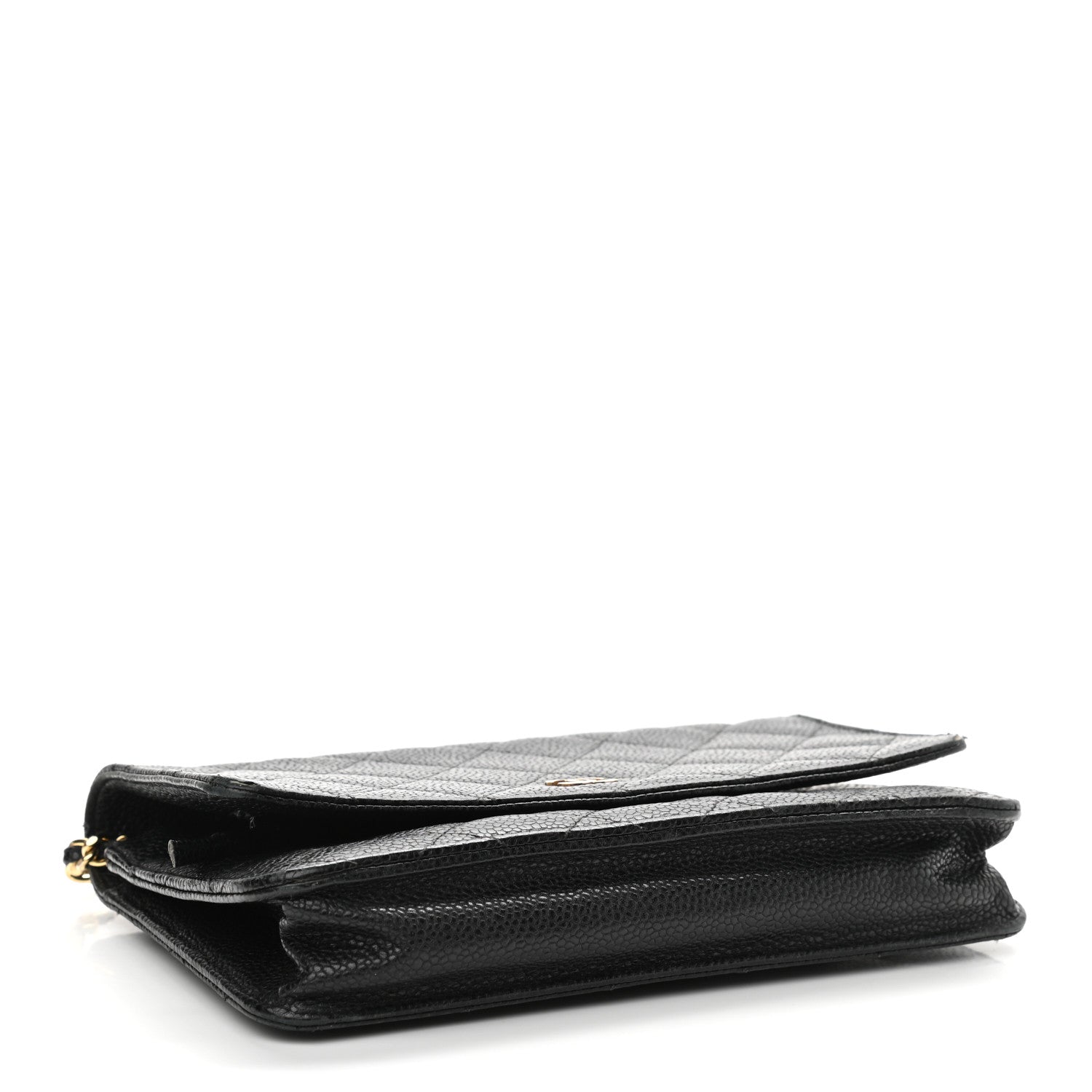 Chanel Caviar Quilted Wallet On Chain WOC Black 3 of 12