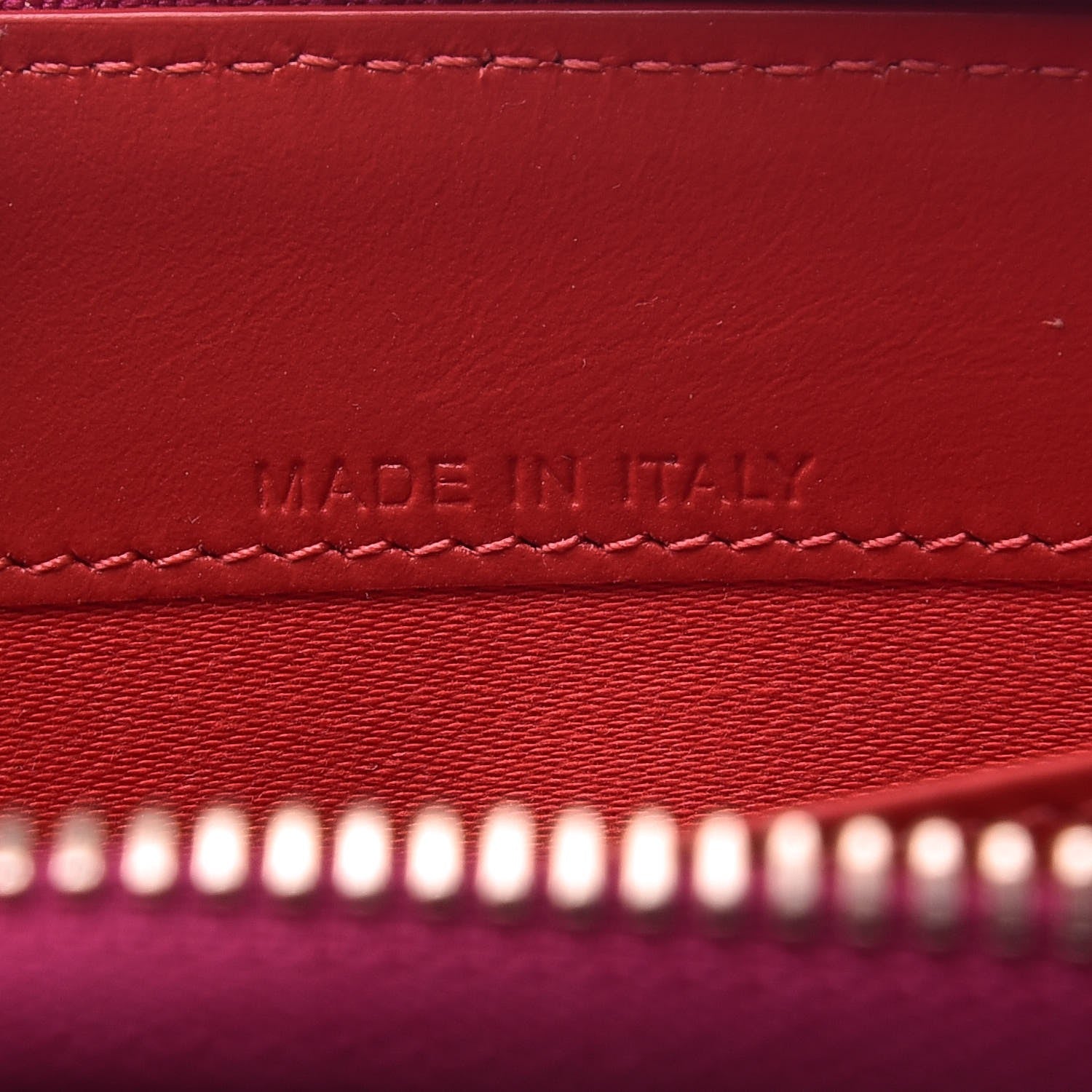 Christian Louboutin Patent Panettone Studded Zip Around Wallet Ultra Rose 6 of 7