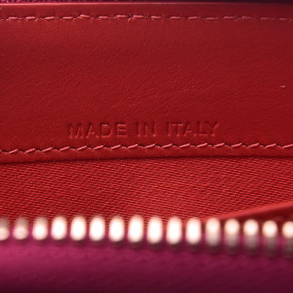 Christian Louboutin Patent Panettone Studded Zip Around Wallet Ultra Rose 6 of 7