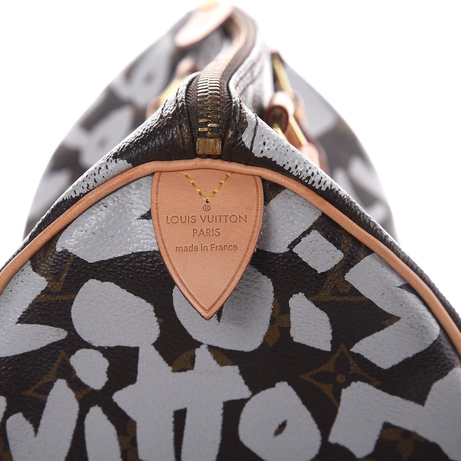 Louis Vuitton Monogram Graffiti Speedy 30 Silver 6 of 19