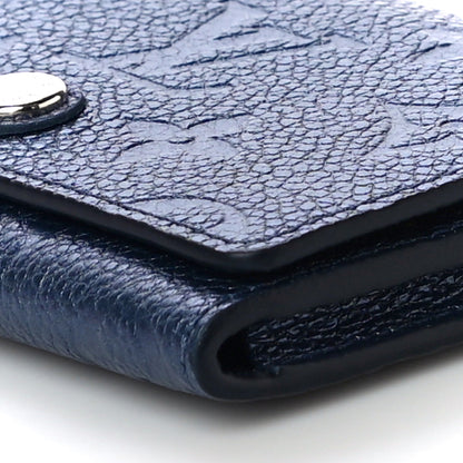 Louis Vuitton Metallic Monogram Business Card Holder Navy Nacre 9 of 9
