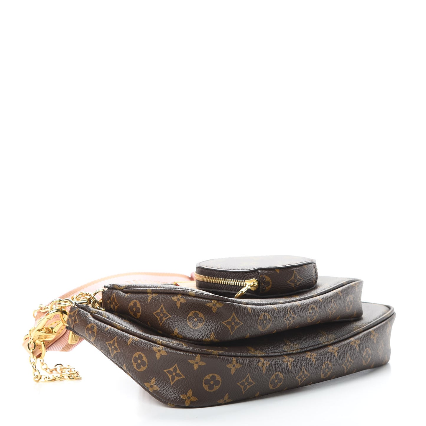 Monogram Multi Pochette Accessories Rose Clair