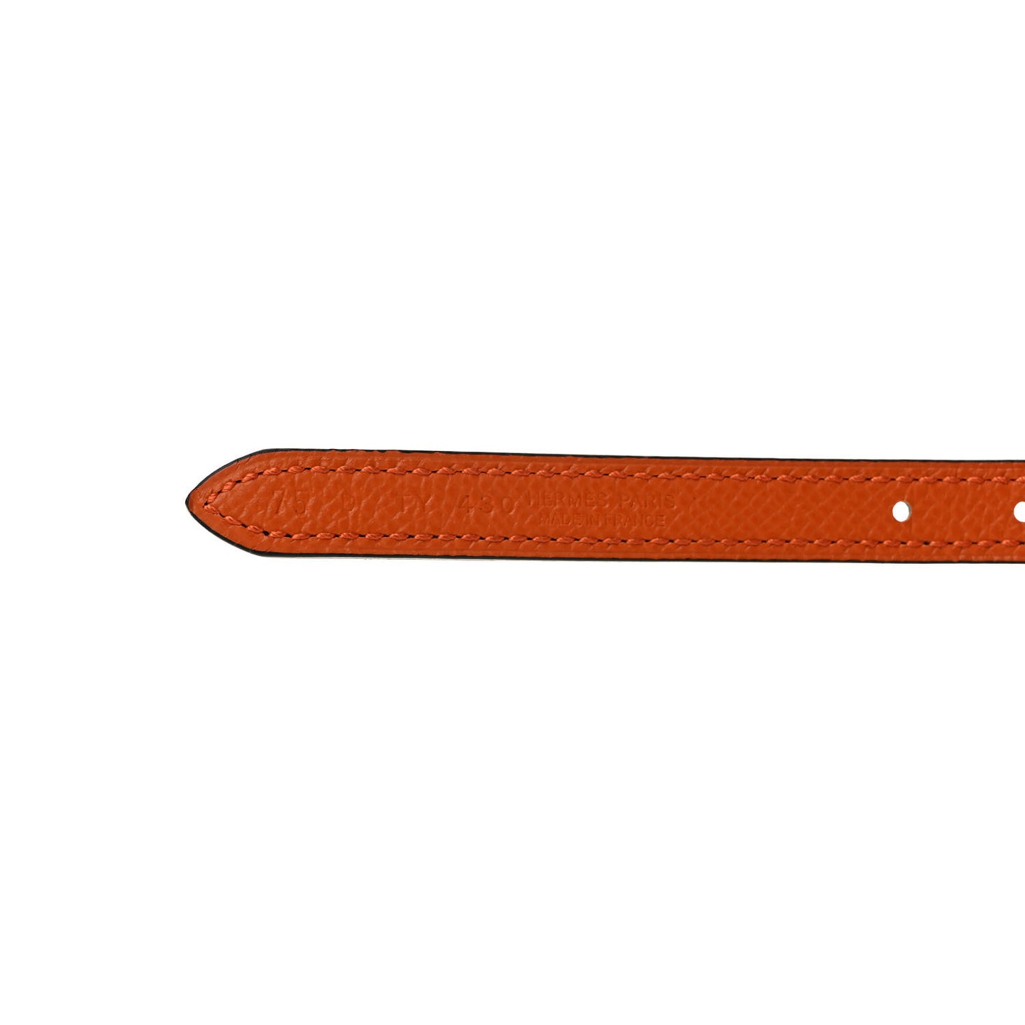 Epsom Swift 13mm Belt Strap 75 30 Black Orange