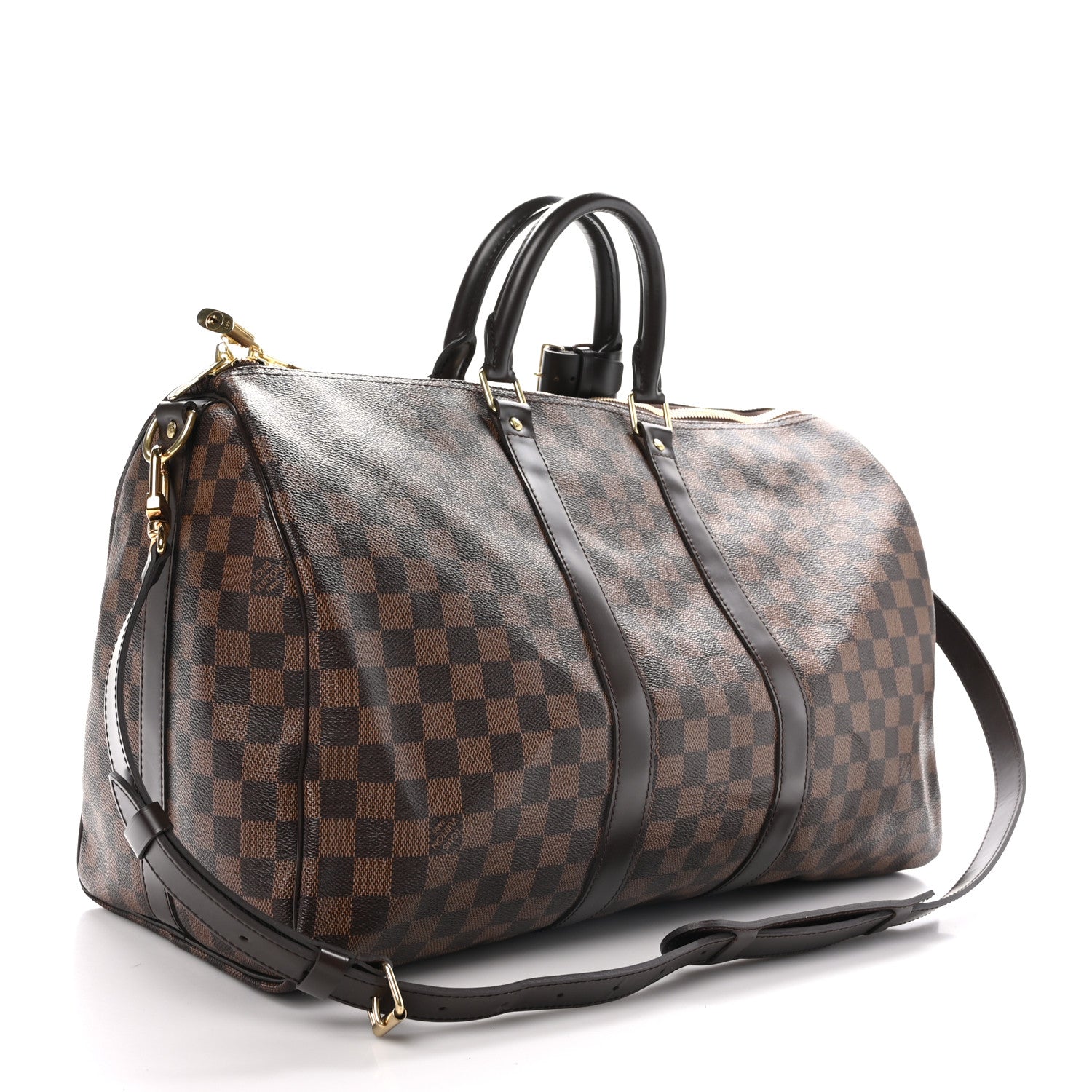 Louis Vuitton Damier Ebene Keepall Bandouliere 45 2 of 11