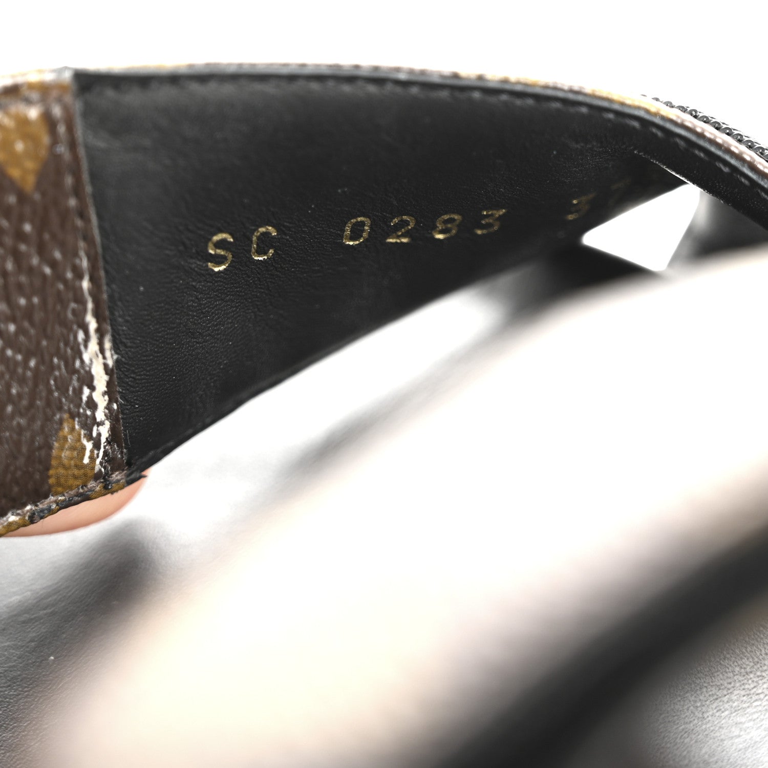 Louis Vuitton Monogram LV Sunset Comfort Flat Sandals 37.5 Cacao Brown 9 of 9