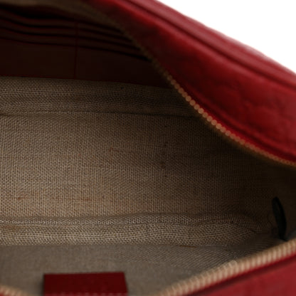 Gucci Microguccissima Mini Bree Messenger Bag Red 5 of 11