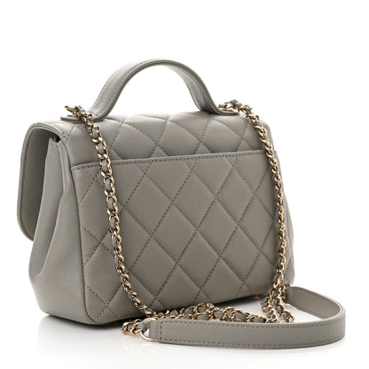 Chanel Caviar Quilted Mini Business Affinity Flap Grey 3 of 10
