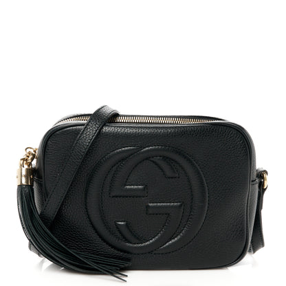 Gucci Pebbled Calfskin Small Soho Disco Bag Black 1 of 13