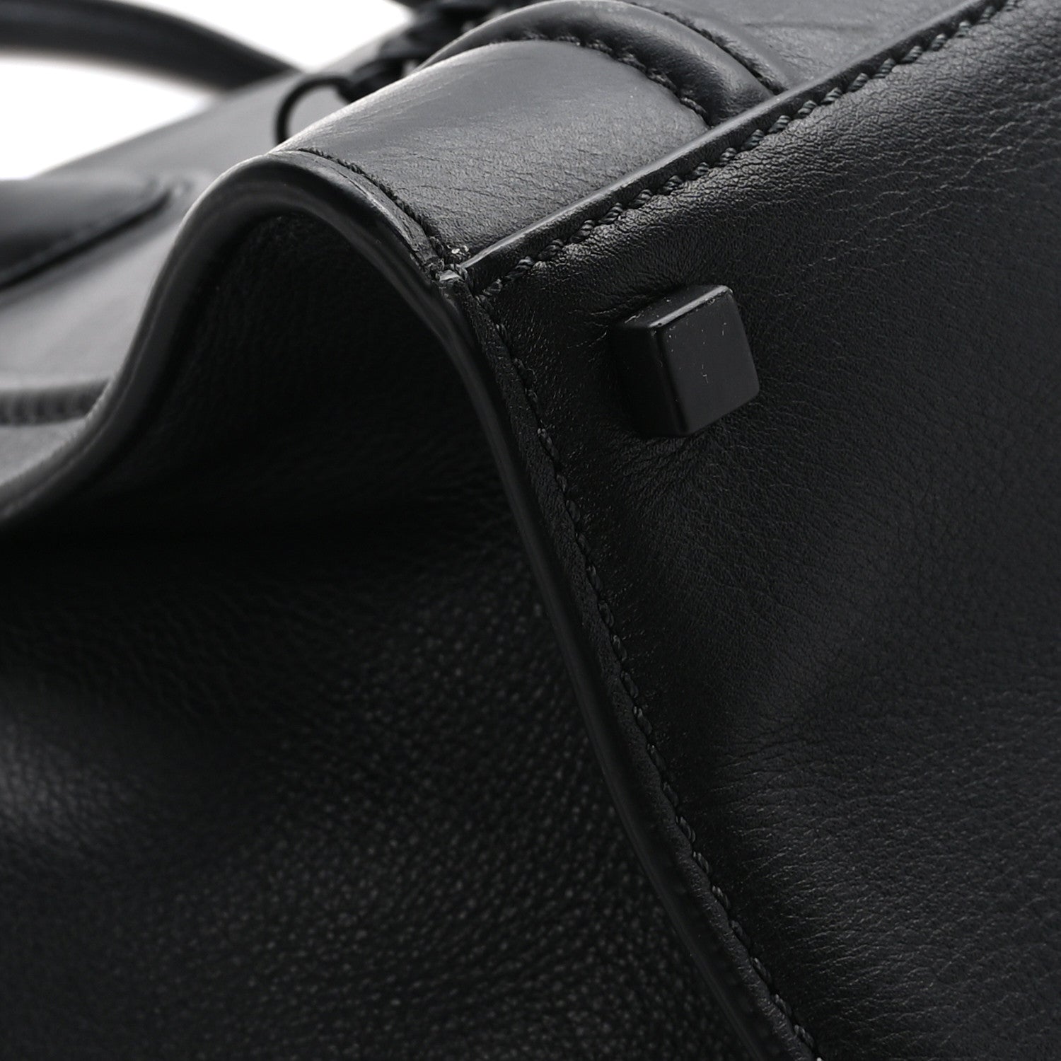 Celine Supple Calfskin Medium Phantom Luggage Black 9 of 12