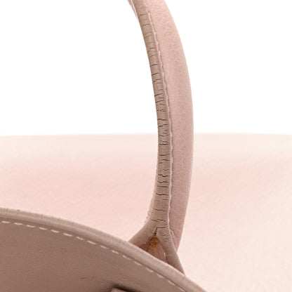 Saint Laurent Grained Calfskin Topstich Baby Sac De Jour Antique Rose 17 of 19
