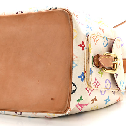 Louis Vuitton Monogram Multicolor Petit Noe White 9 of 11