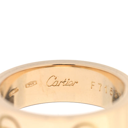 Cartier 18K Yellow Gold 5.5mm LOVE Ring 50 5.25 4 of 5