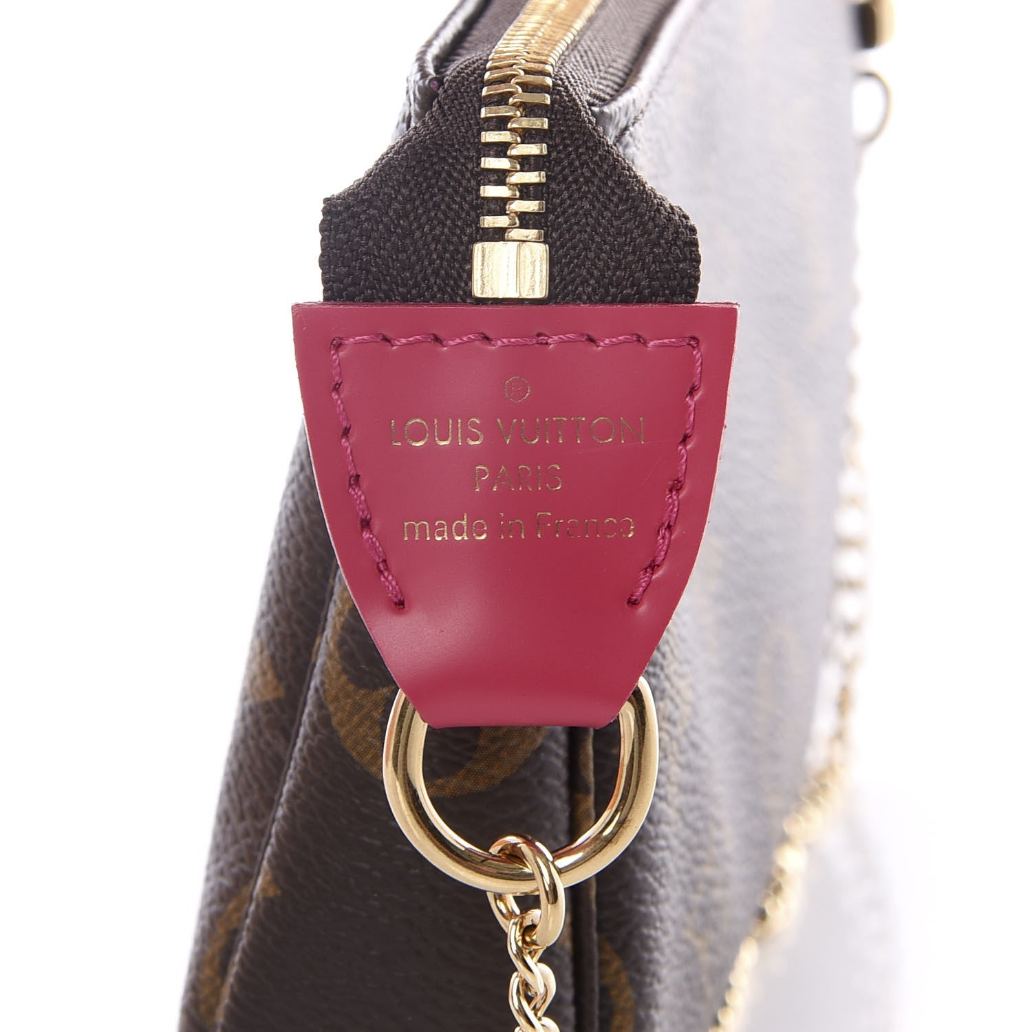 Louis Vuitton Monogram 2020 Christmas Animation Roller Coaster Mini Pochette Accessories Pivoine 6 of 8