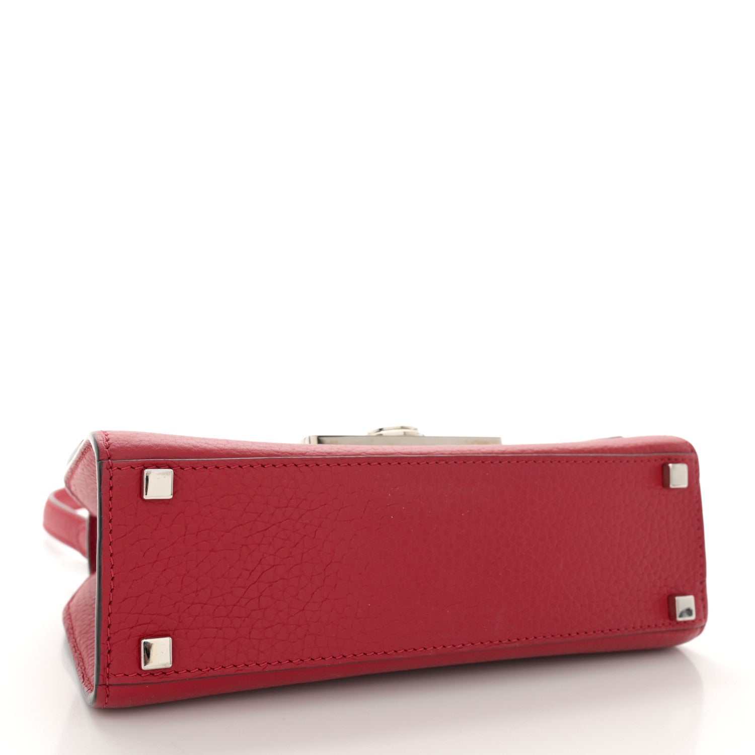 Moynat Taurillon Blush Rejane BB Red 4 of 9