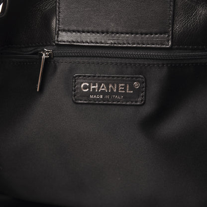 Chanel Patent Camellia Shoulder Bag Black 6 of 12