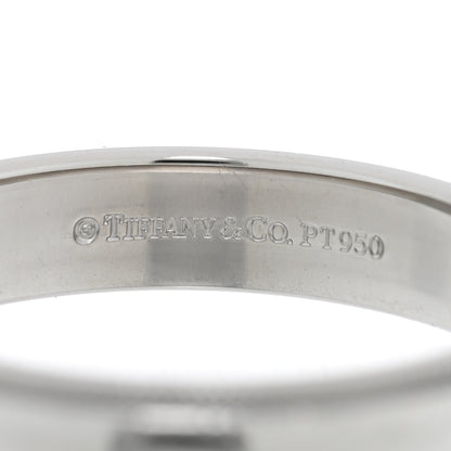 Tiffany Platinum 4mm Together Milgrain Wedding Band Ring 58 8.25 4 of 4