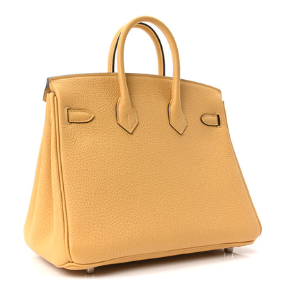 Hermes Togo Birkin 25 Paille 2 of 10