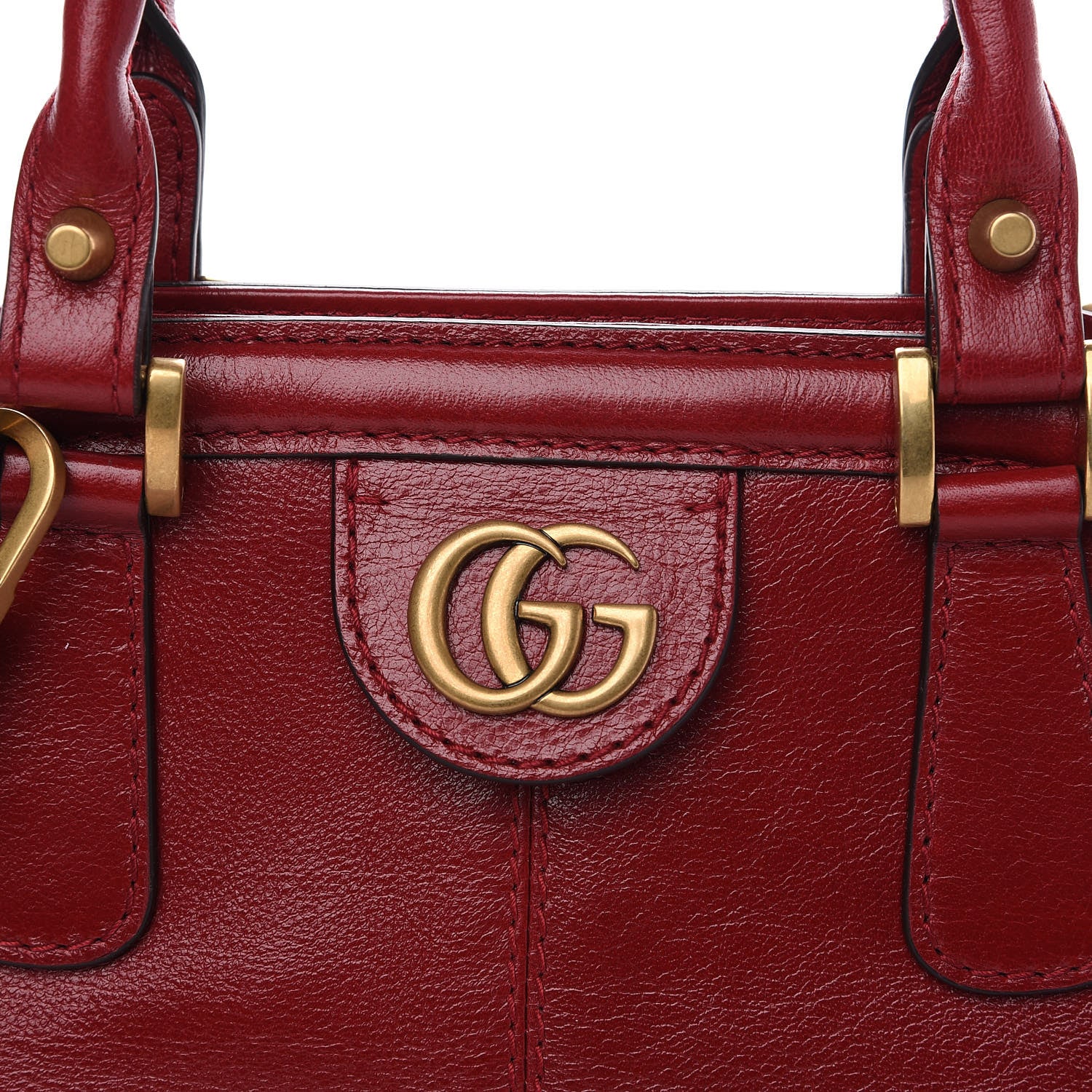 Gucci Piuma Lux Energy Medium Re(Belle) Top Handle Bag Romantic Cerise 9 of 9