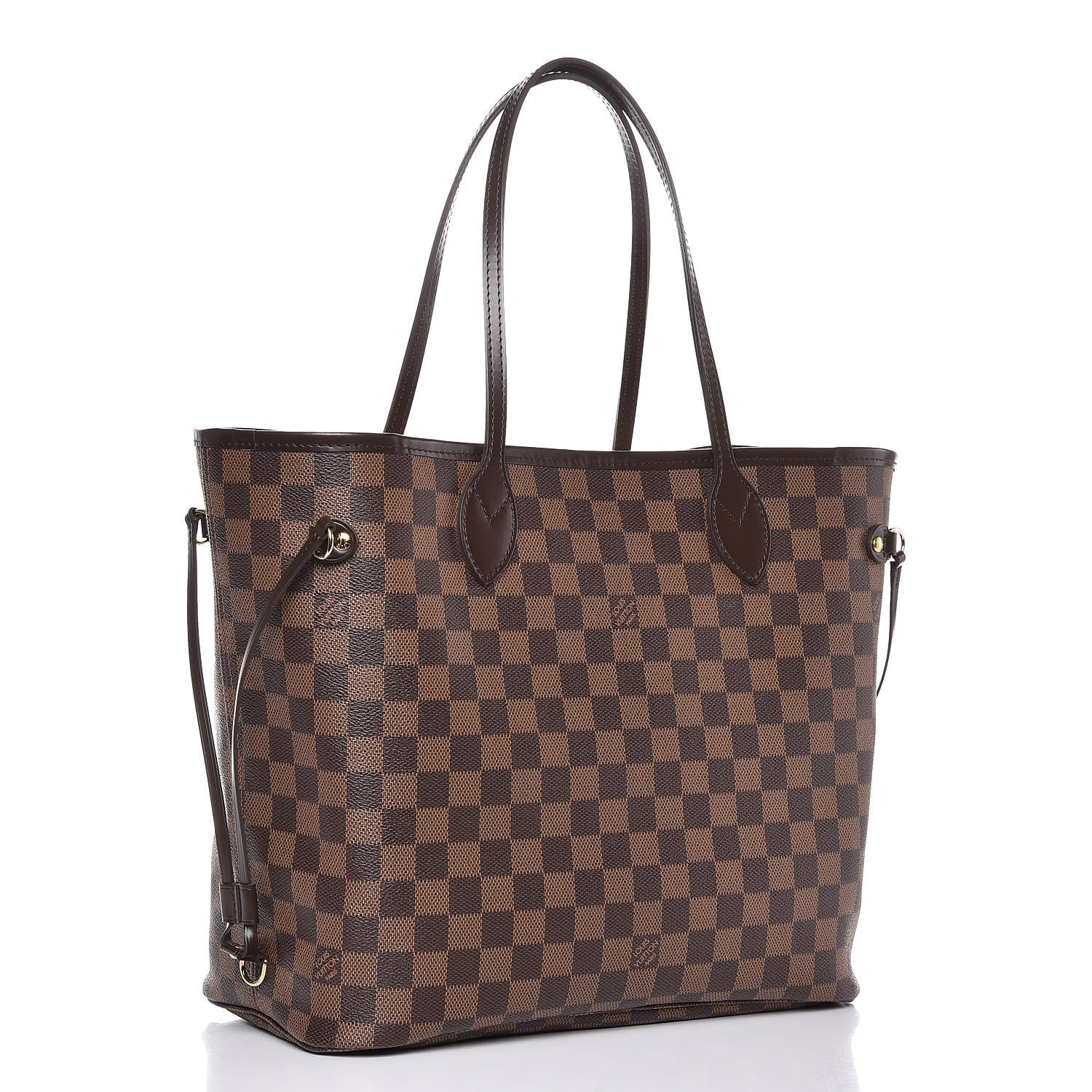 Louis Vuitton Damier Ebene Neverfull MM 3 of 8