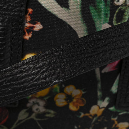 3.1 Phillip Lim Textured Calfskin Canvas Mini Floral Pashli Satchel Black Multicolor 13 of 16