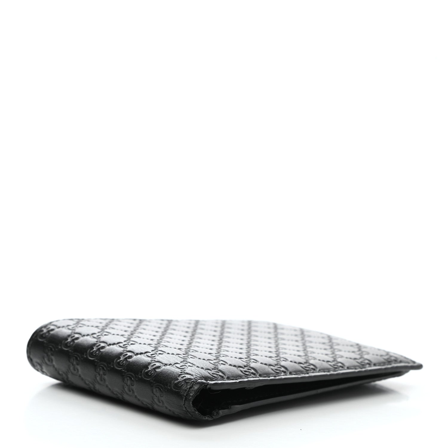 Gucci Microguccissima Bi-Fold Wallet Black 4 of 9