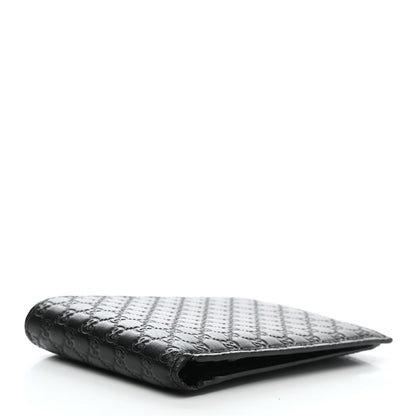 Gucci Microguccissima Bi-Fold Wallet Black 4 of 9