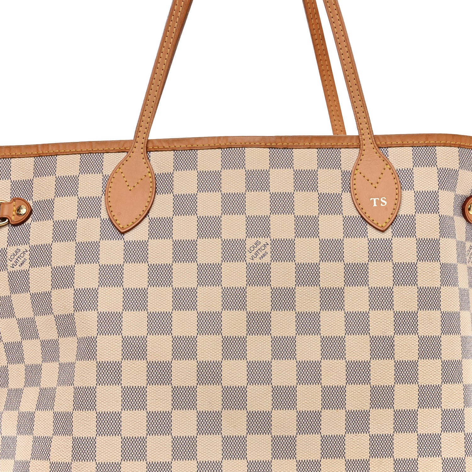 Louis Vuitton Damier Azur Neverfull MM 7 of 12