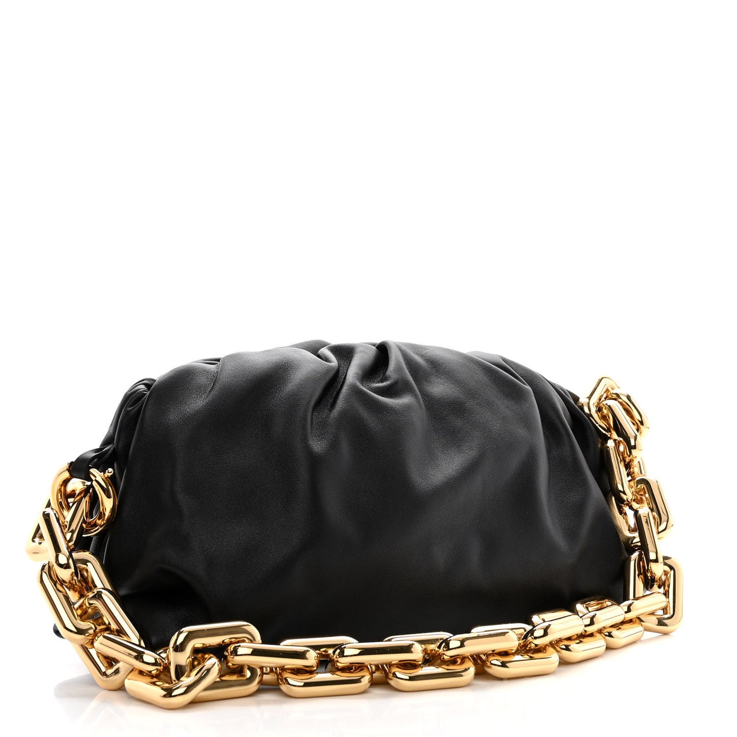 Calfskin The Pouch Chain Black