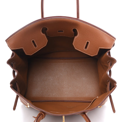 Hermes Togo Birkin 35 Gold 4 of 8
