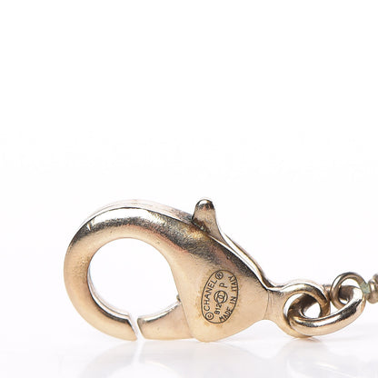 Chanel Enamel Pearl Beaded CC Bracelet Pink 4 of 5