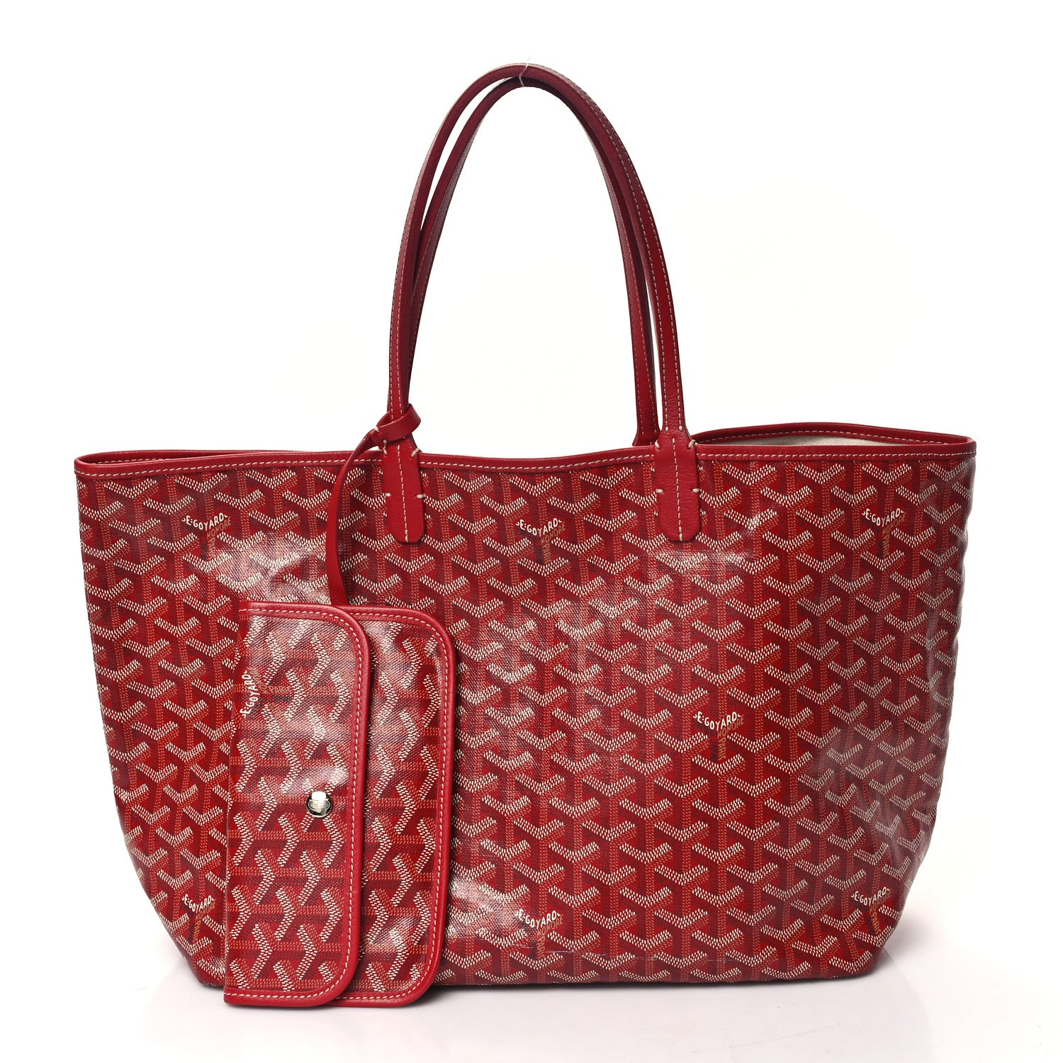Goyard Goyardine Saint Louis PM Red 2 of 13