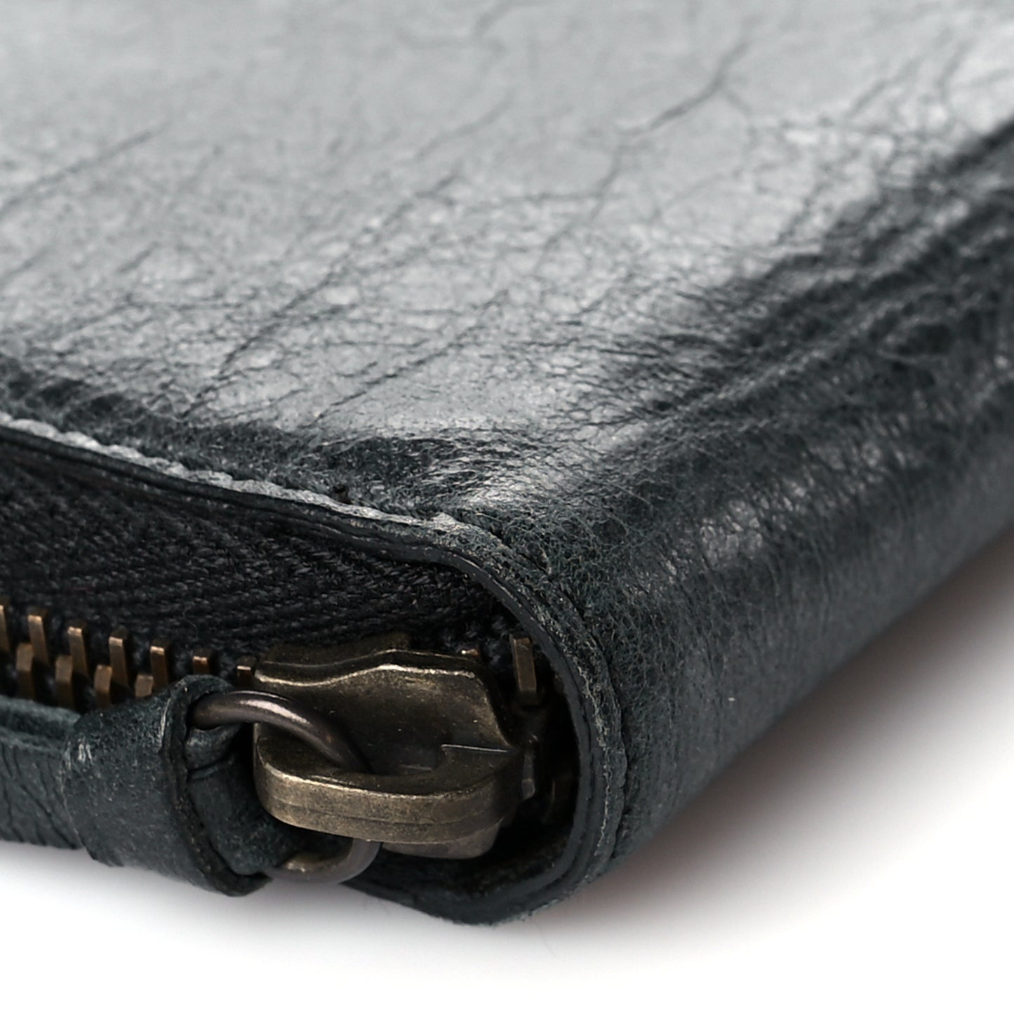 Agneau Classic Hardware Compagnon Wallet Black