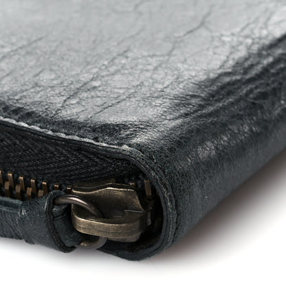 Balenciaga Agneau Classic Hardware Compagnon Wallet Black 9 of 10