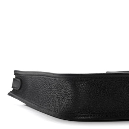 Hermes Taurillon Clemence Evelyne TPM Black 8 of 11