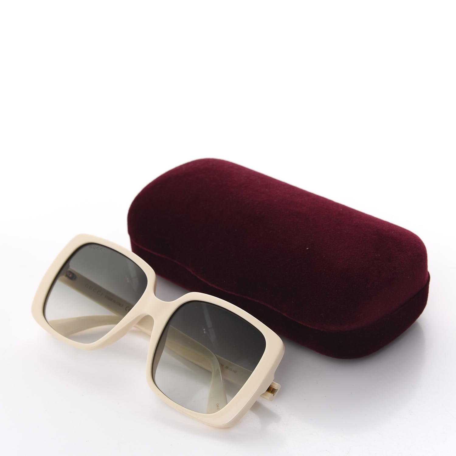 Gucci Acetate Square Frame GG0632S Sunglasses White 10 of 10