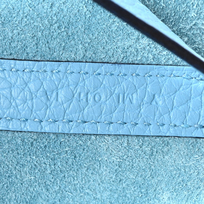Hermes Taurillon Clemence Picotin Lock 22 MM Bleu Du Nord 7 of 10