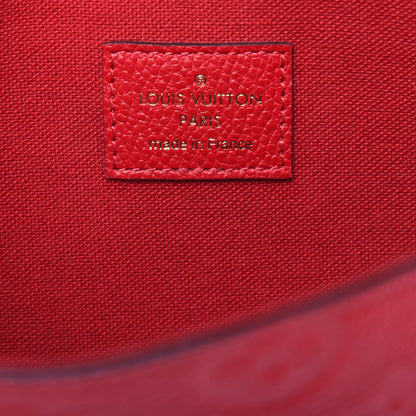 Louis Vuitton Empreinte Pochette Felicie Chain Wallet Scarlet 6 of 19