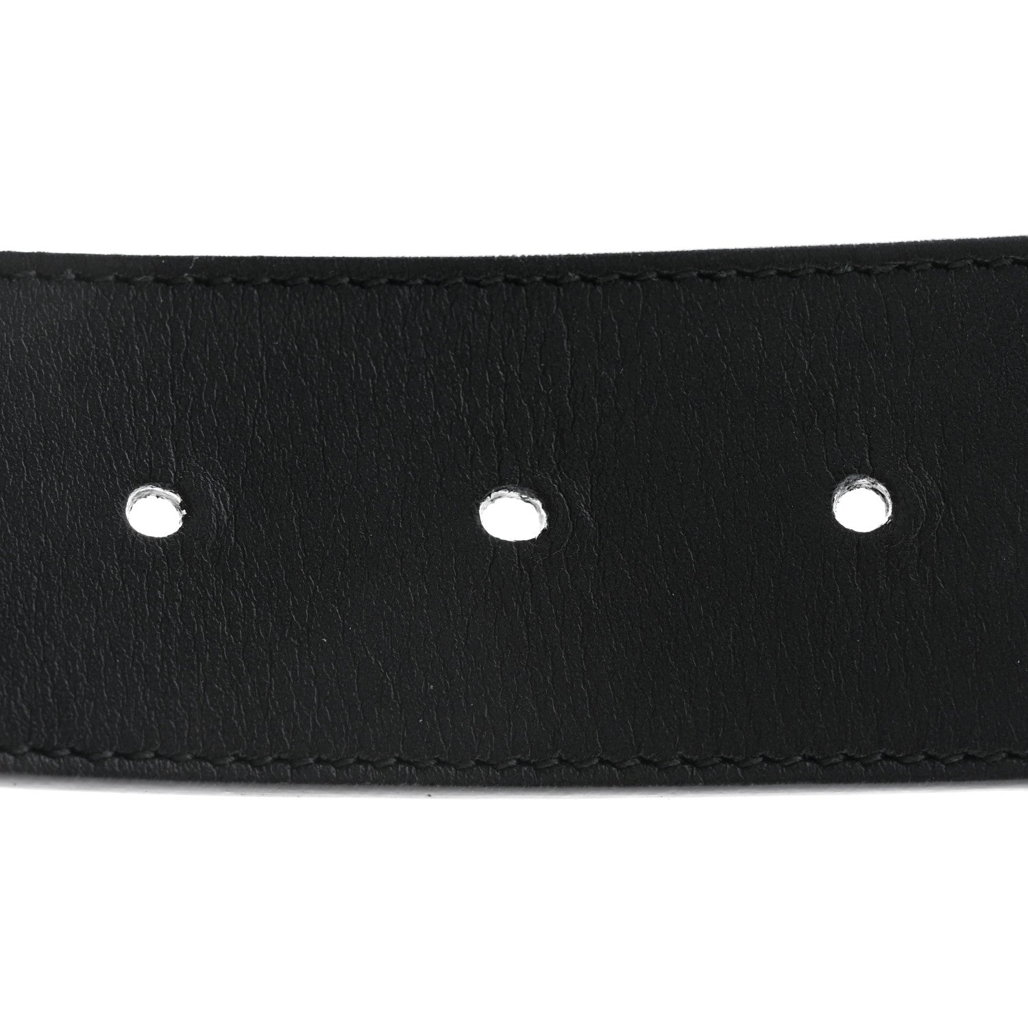 Gucci Calfskin Double G 40mm Belt 80 32 Black 8 of 9