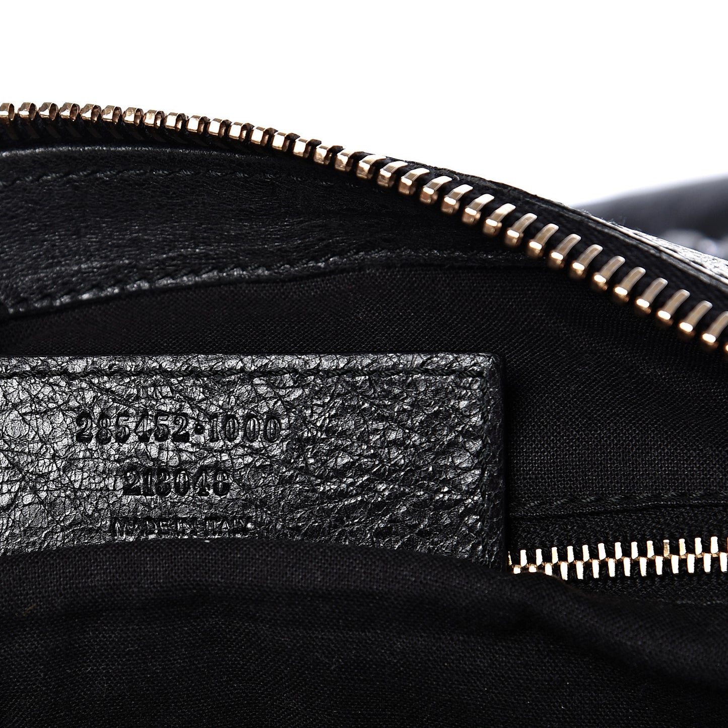 Agneau Giant 12 Rose Gold Hardware Weekender Black