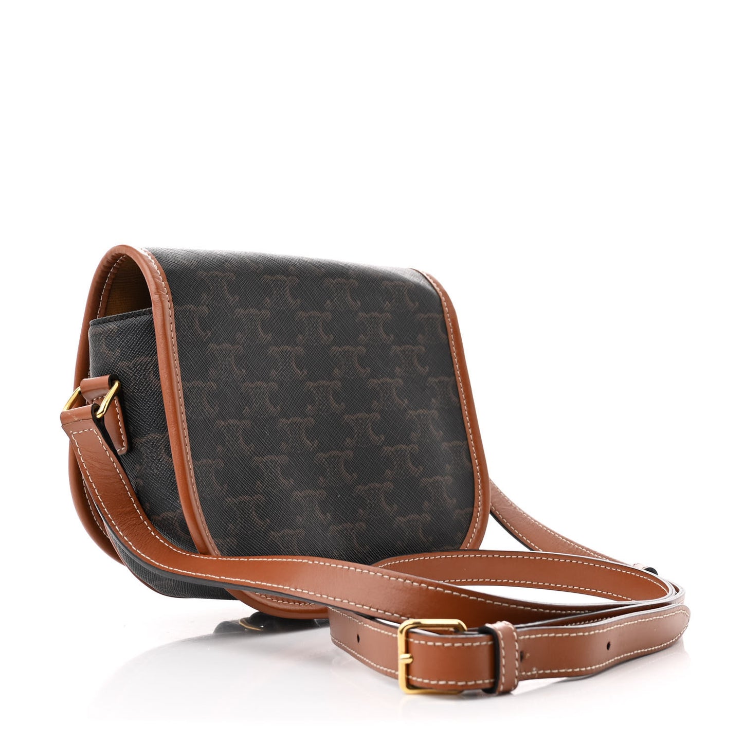 Triomphe Canvas Folco Bag Tan