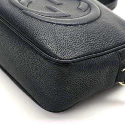 Gucci Pebbled Calfskin Small Soho Disco Bag Black 12 of 15