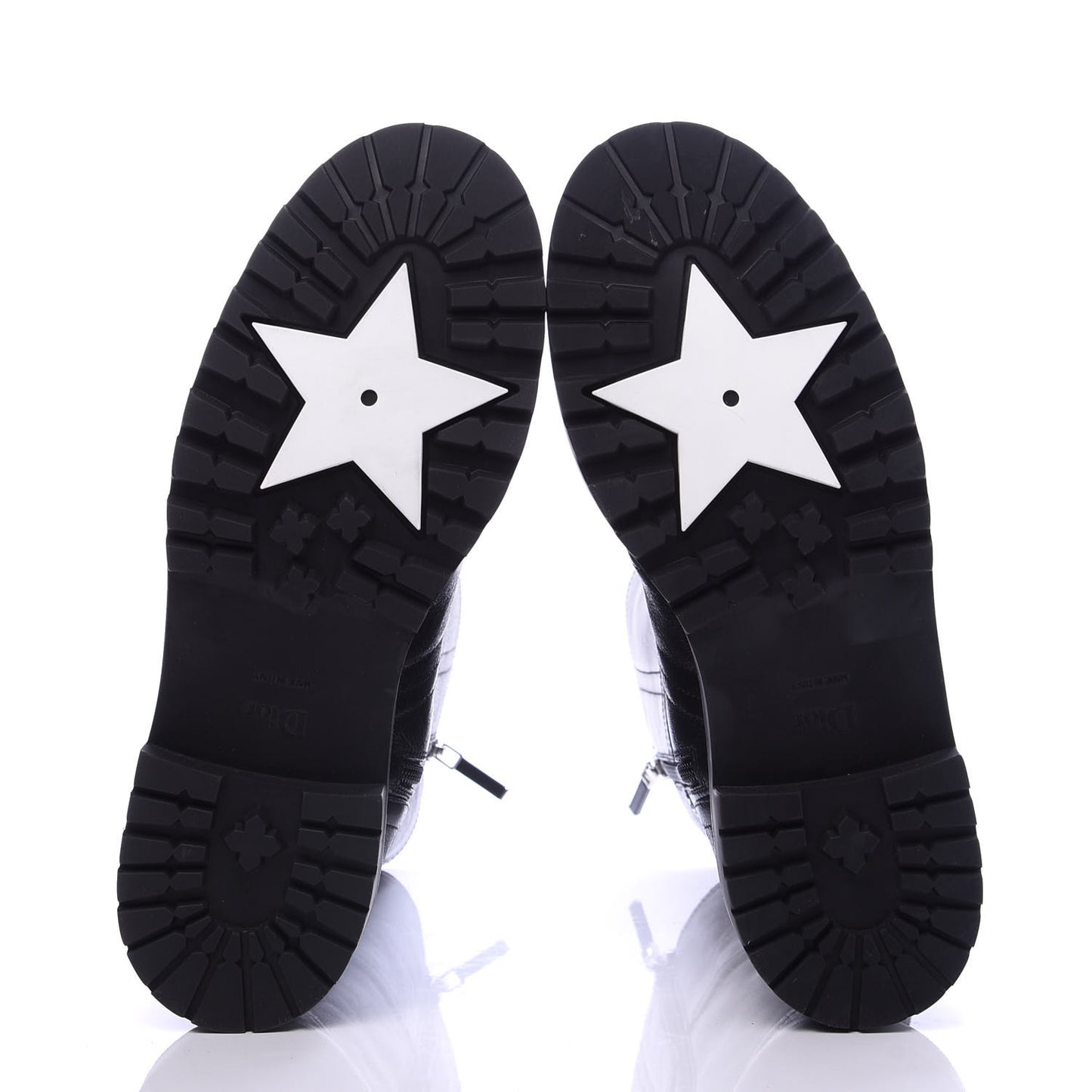 Calfskin Ground Low Boot 39 Black