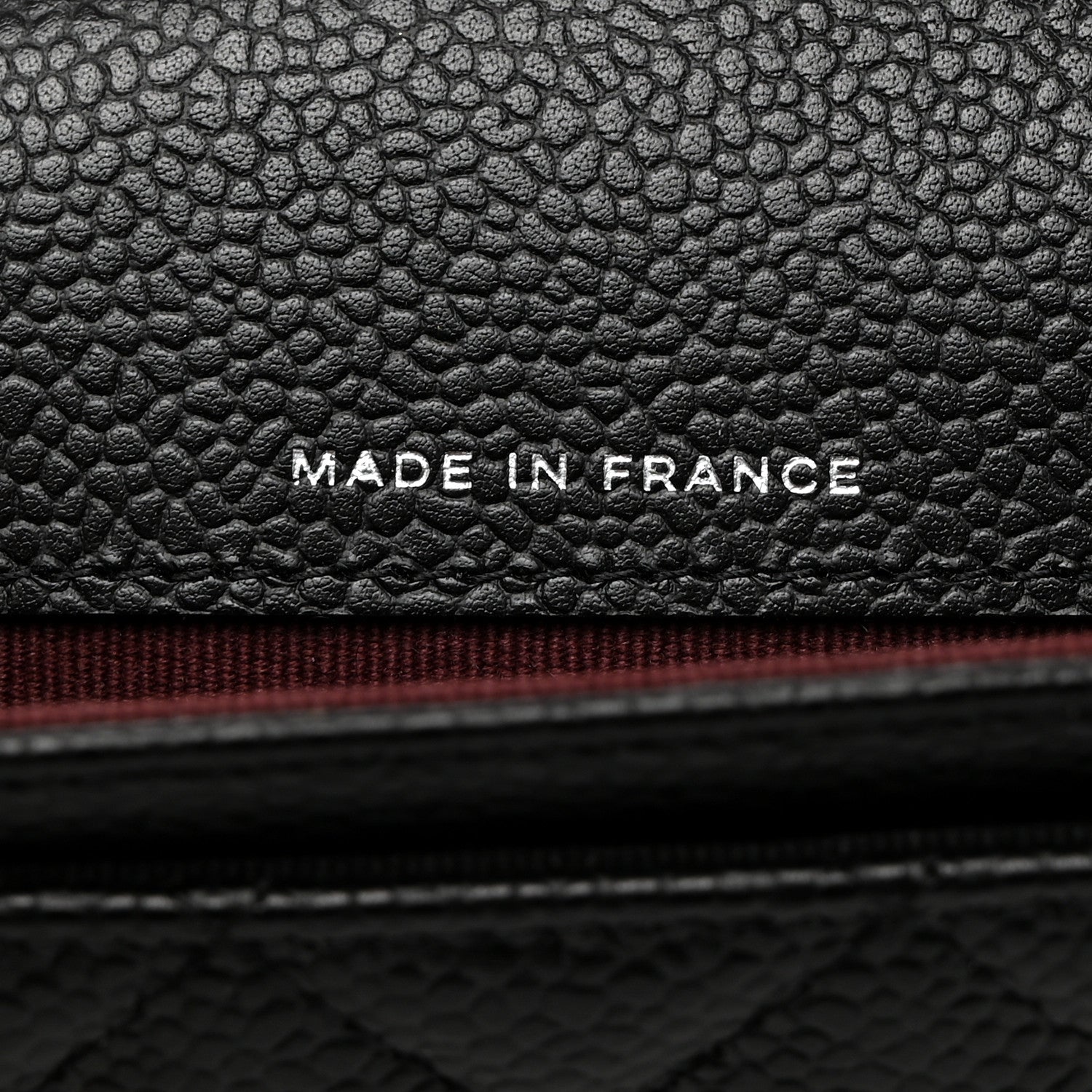 Chanel Caviar Quilted Flap Card Holder Wallet Black 7 of 9