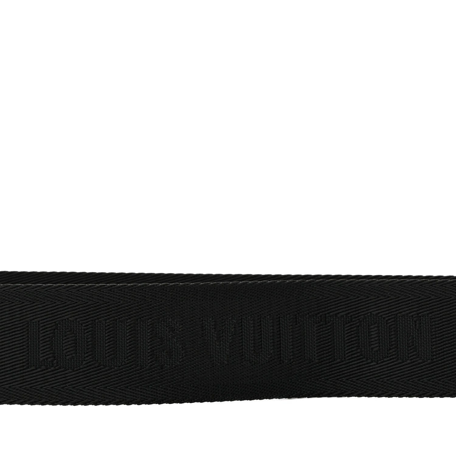 Louis Vuitton Nylon Calfskin Duo Messenger Shoulder Strap Black 3 of 4