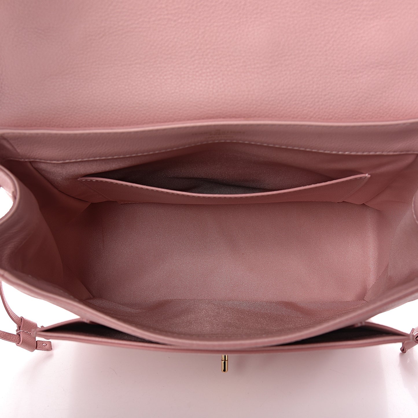 Calfskin Lockme PM Rose Ballerine