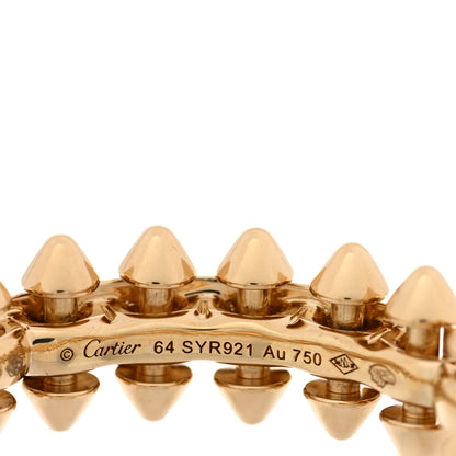 Cartier 18K Pink Gold MM Clash De Cartier Ring 64 10.75 4 of 4