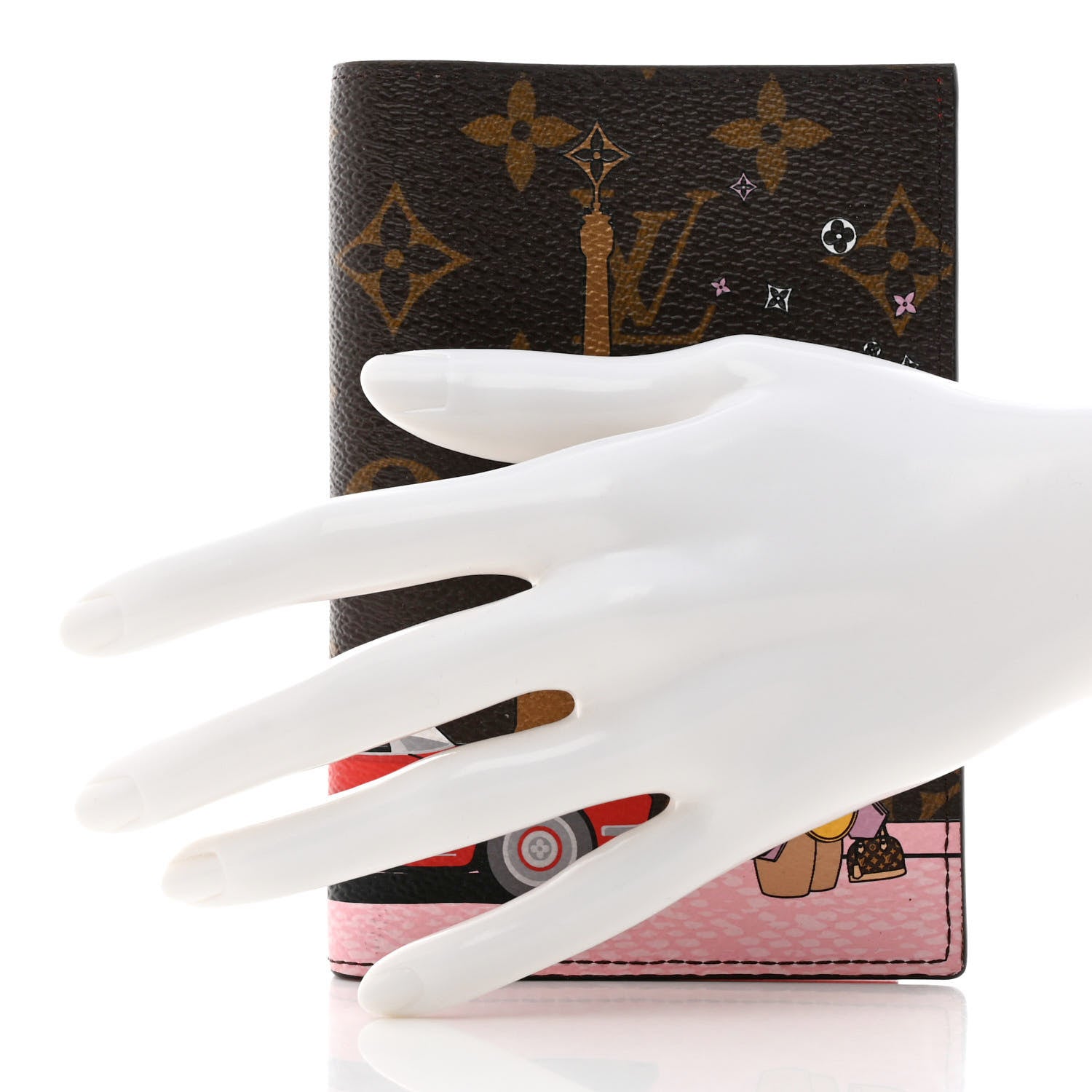 Louis Vuitton Monogram 2019 Christmas Animation Passport Cover Rouge 2 of 7